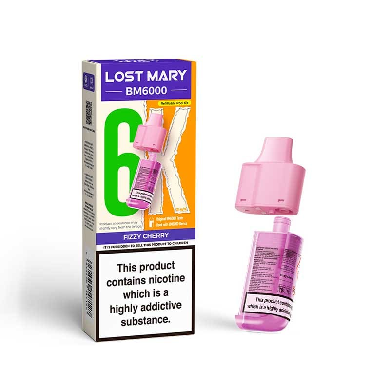 Lost Mary BM6000 Prefilled Pods – Best Vape Flavors 20mg