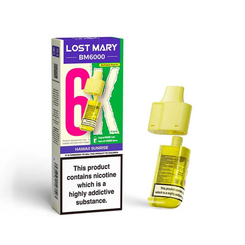 Lost Mary BM6000 Prefilled Pods – Best Vape Flavors 20mg