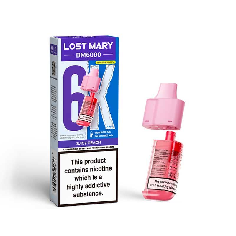 Lost Mary BM6000 Prefilled Pods – Best Vape Flavors 20mg