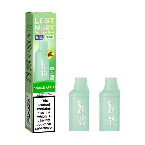 Lost Mary BM600 Prefilled Pods | 20mg Nic Salt Vape Pods
