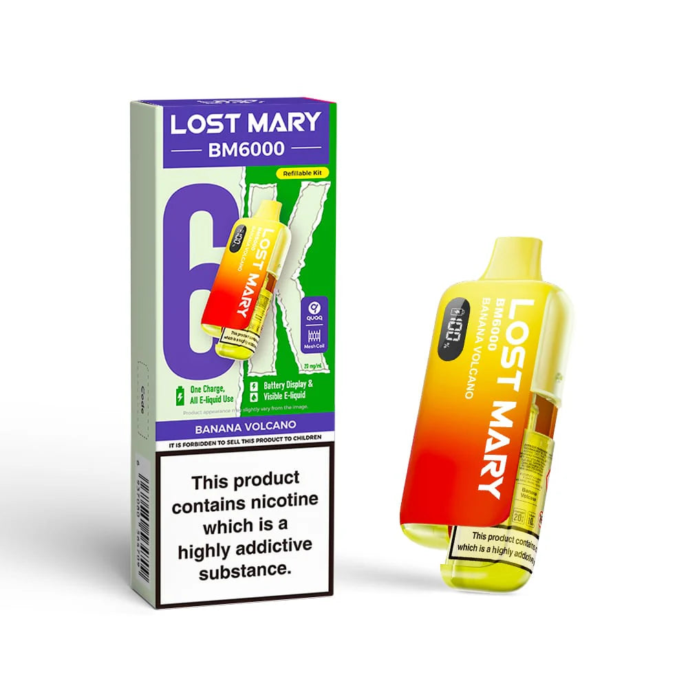 Lost Mary BM6000 Vape – 6000 Puffs Pod Kit | Trendy Vapes