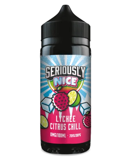 Lychee Citrus Chill By Seriously Nice E-Liquid 100ml Shortfill