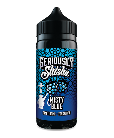 Seriously Shisha Misty Blue 100ml – Sweet Blueberry Vape UK