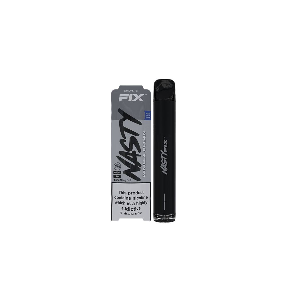 Vanilla Tobacco Disposable Vape By Nasty Fix