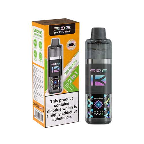 SKE 30K Pro Max Vape Kit – 30,000 Puffs Dual Flavour UK