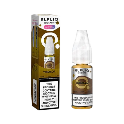 Tobacco By Elfbar Elfliq Nic Salt 10ml V1
