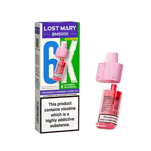 Lost Mary BM6000 Prefilled Pods – Best Vape Flavors 20mg