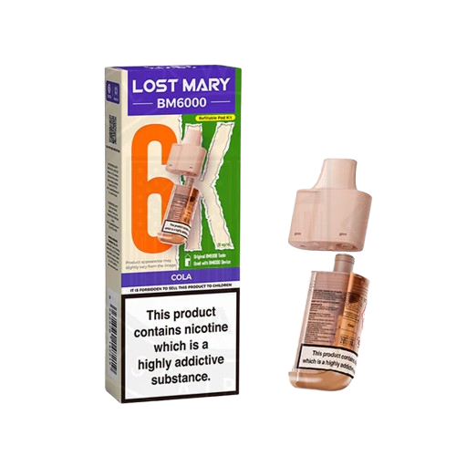 Lost Mary BM6000 Prefilled Pods – Best Vape Flavors 20mg