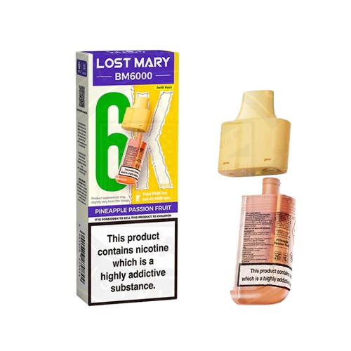 Lost Mary BM6000 Prefilled Pods – Best Vape Flavors 20mg