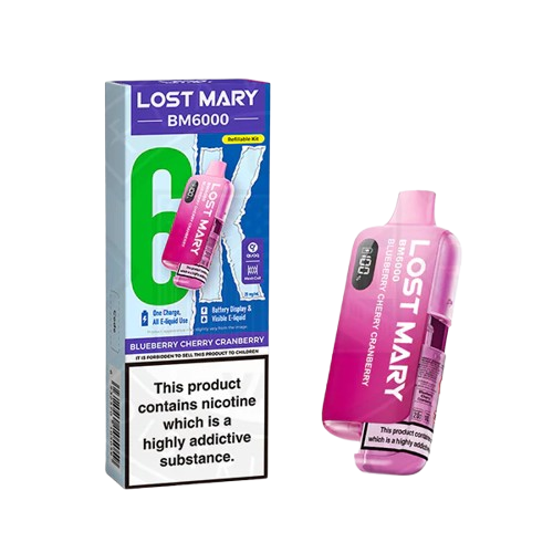 Lost Mary BM6000 Vape – 6000 Puffs Pod Kit | Trendy Vapes