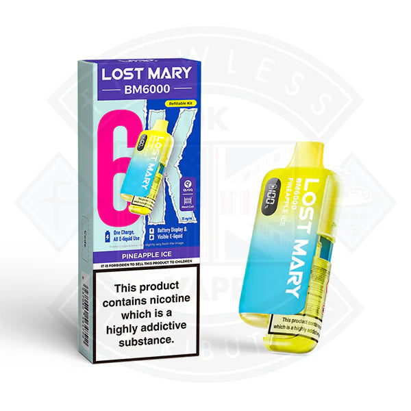 Lost Mary BM6000 Vape – 6000 Puffs Pod Kit | Trendy Vapes