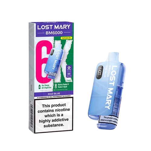 Lost Mary BM6000 Vape – 6000 Puffs Pod Kit | Trendy Vapes