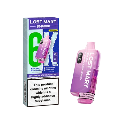 Lost Mary BM6000 Vape – 6000 Puffs Pod Kit | Trendy Vapes