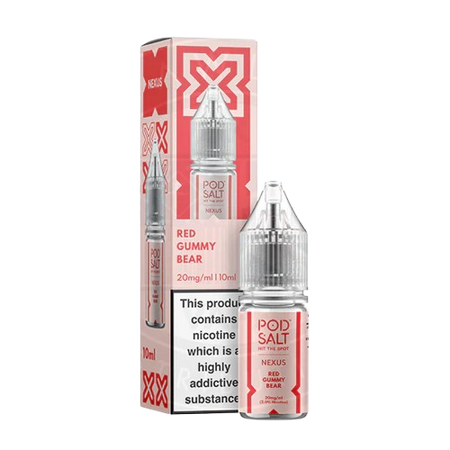 Nexus Pod Salt 10ml - Red Gummy Bear