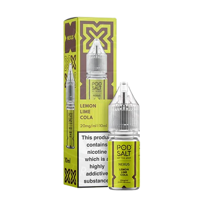 Nexus Pod Salt 10ml - Lemon Lime Cola