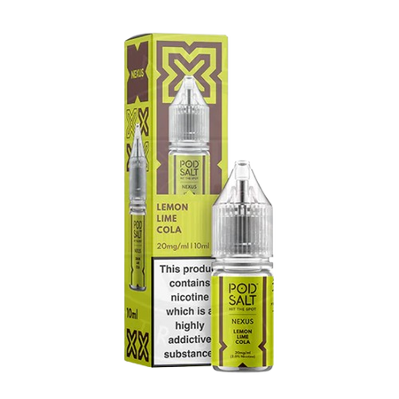 Nexus Pod Salt 10ml - Lemon Lime Cola