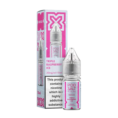 Nexus Pod Salt 10ml - Triple Raspberry Ice