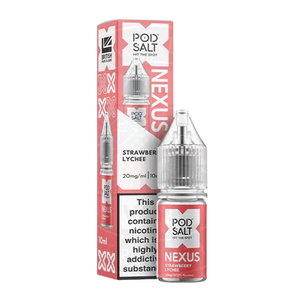 Nexus Pod Salt 10ml - Strawberry Lychee