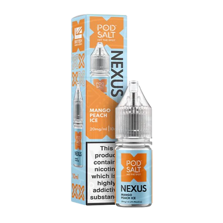 Nexus Pod Salt 10ml - Mango Peach Ice