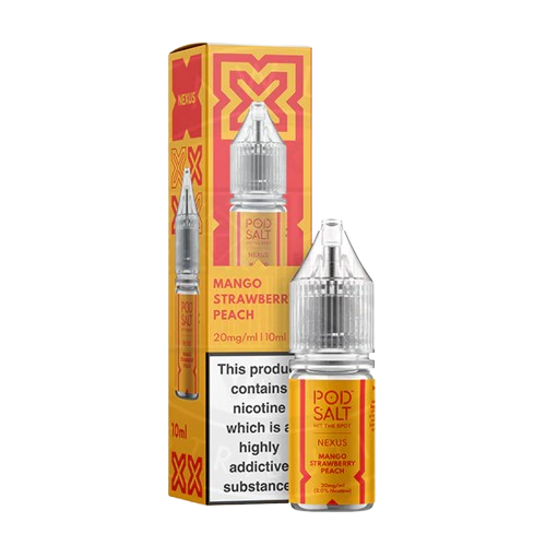 Nexus Pod Salt 10ml - Mango Strawberry Peach