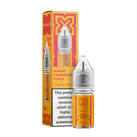 Nexus Pod Salt 10ml - Mango Strawberry Peach