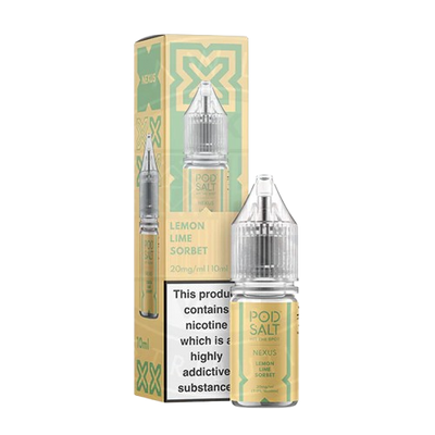 Nexus Pod Salt 10ml - Lemon Lime Sorbet