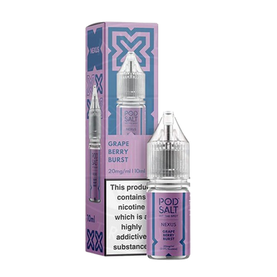 Nexus Pod Salt 10ml - Grape Berry Burst