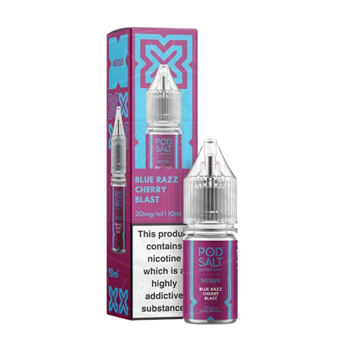 Nexus Pod Salt 10ml - Blue Razz Cherry Blast