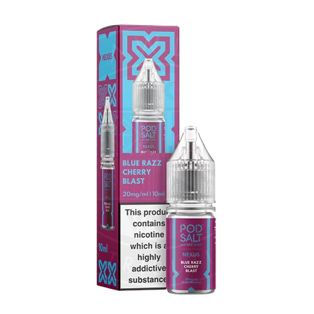 Nexus Pod Salt 10ml - Blue Razz Cherry Blast