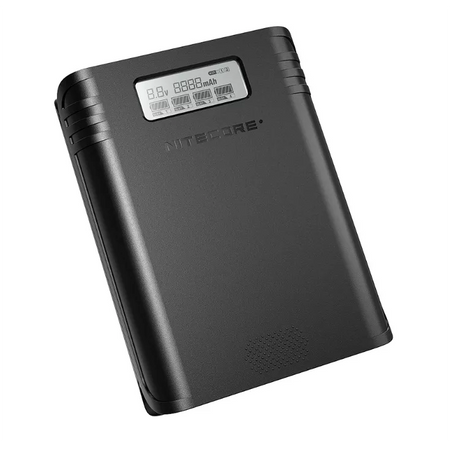Nitecore F4 Battery Charger & Power Bank | 4-Slot 18650 Smart Charger