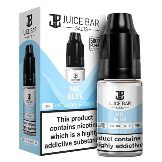 Mr Blue Nic Salt By Juice Bar