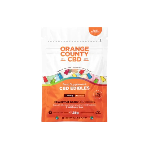 Orange County CBD Gummy Bears - Mini Grab Bag / 16mg