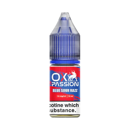 Blue Sour Razz - OX Passion Nic Salt 10ml by Oxva