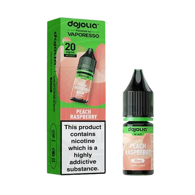 Vaporesso DojoLiq Nic Salt 10ml - Peach Raspberry V1