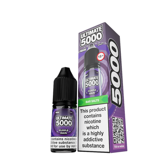 Purple Rain Nic Salts By Ultimate 5000