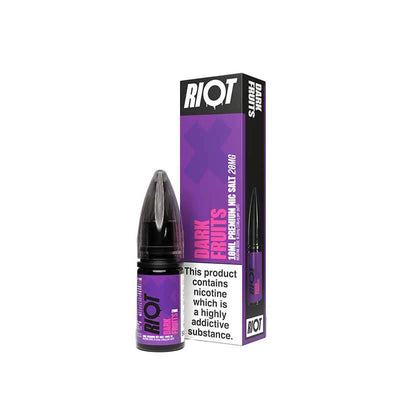 Dark Fruits Nic Salt by Riot X – Sweet & Tart Berry Vape | Trendy Vapes UK