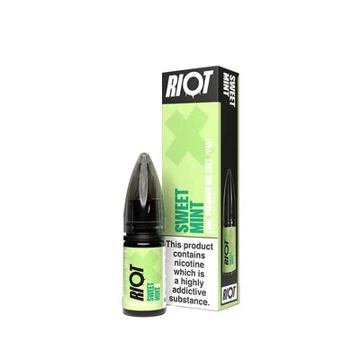 Sweet Mint Nic Salt by Riot X | Refreshing Menthol Vape Juice – Trendy Vapes UK