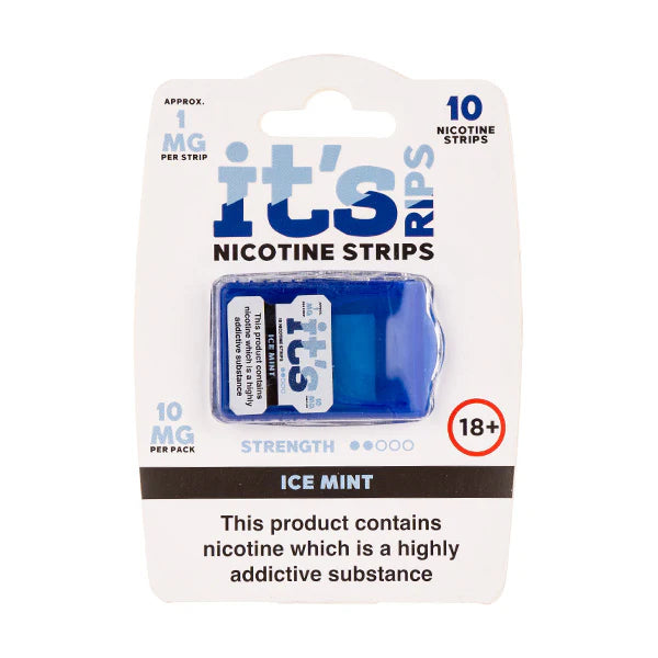 Ice Mint-It's Rips Nicotine Strips
