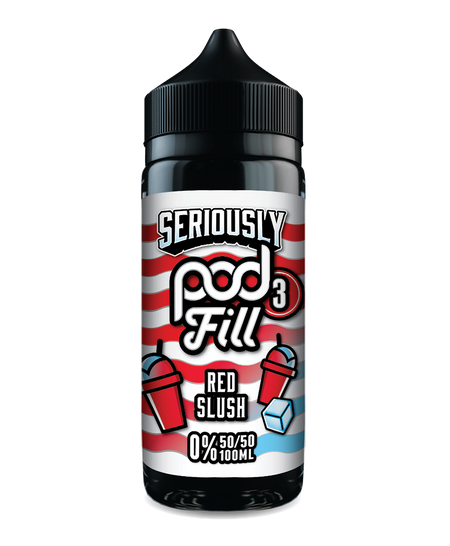 Red Slush By Seriously Pod Fill x3 E-Liquid 100ml Shortfill