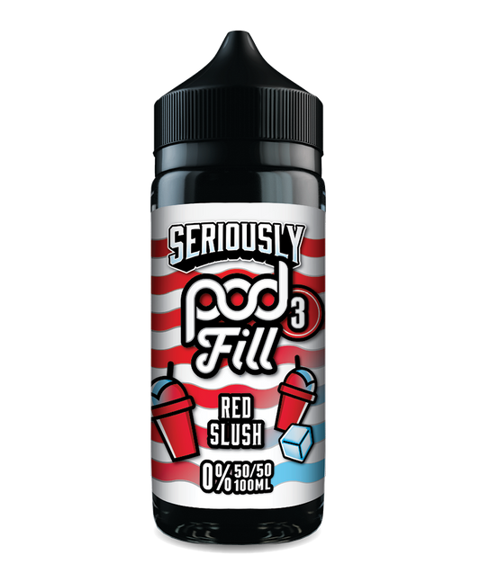 Red Slush By Seriously Pod Fill x3 E-Liquid 100ml Shortfill