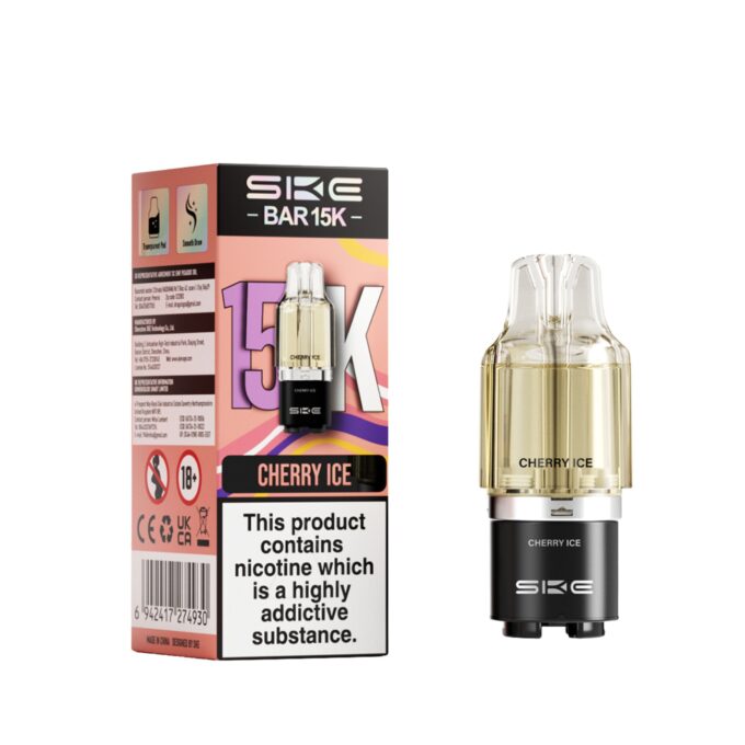 SKE Bar 15K Refill Pod – Long-Lasting 15,000 Puff Vape Pods UK