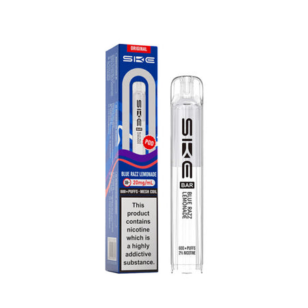 SKE Crystal Pro 600 Prefilled Pods 20mg | Smooth Flavours & 600 Puffs