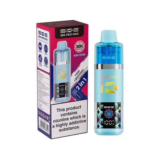 SKE 30K Pro Max Vape Kit – 30,000 Puffs Dual Flavour UK