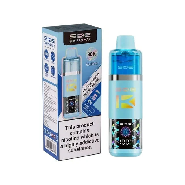 SKE 30K Pro Max Vape Kit – 30,000 Puffs Dual Flavour UK