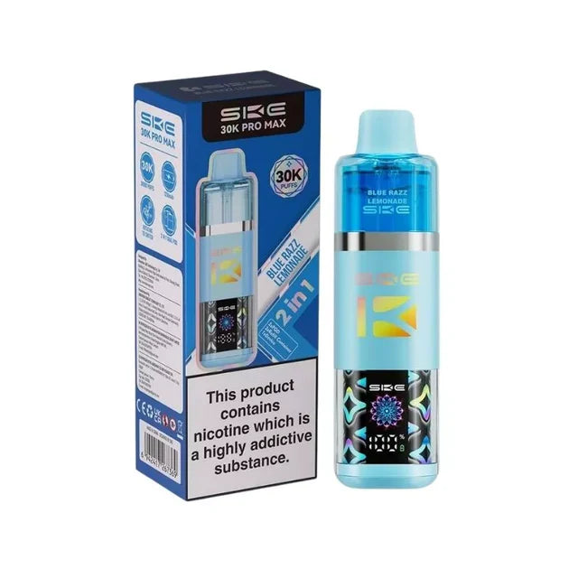 SKE 30K Pro Max Vape Kit – 30,000 Puffs Dual Flavour UK
