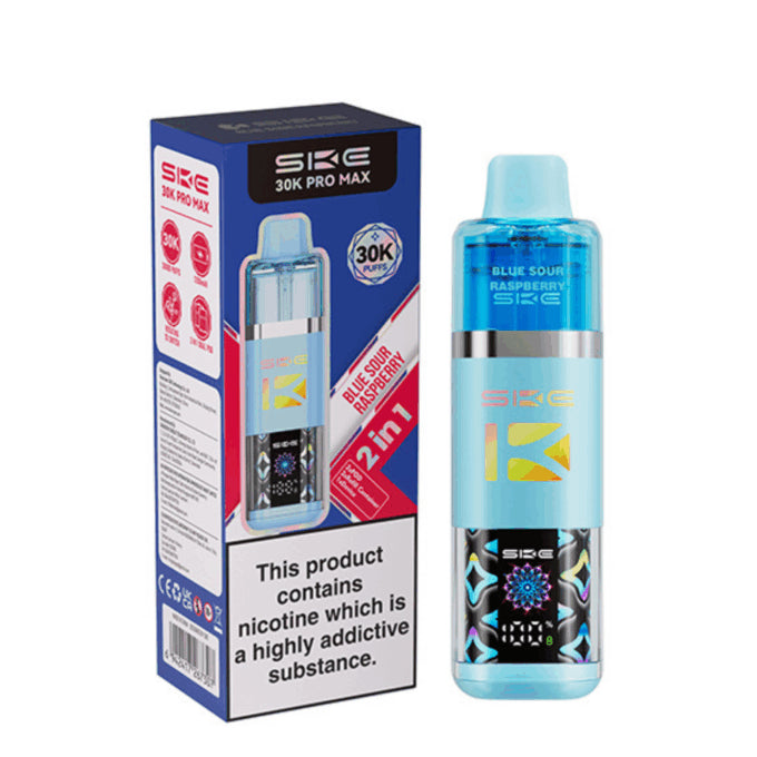 SKE 30K Pro Max Vape Kit – 30,000 Puffs Dual Flavour UK