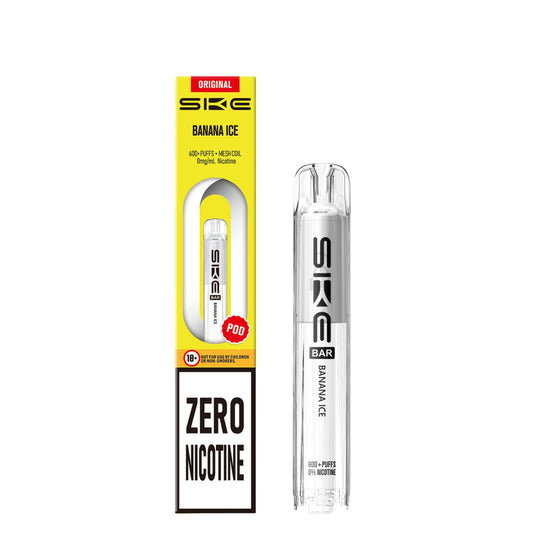 SKE Bar Prefilled Pods 0% NICOTINE | Smooth Flavours & 600 Puffs