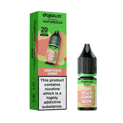 Vaporesso DojoLiq Nic Salt 10ml - Sour Peach Gummy V1