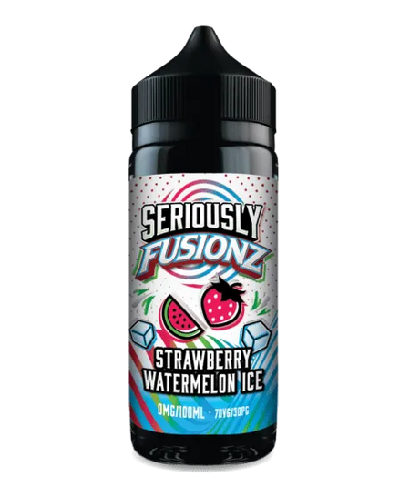 Strawberry Watermelon Ice By Seriously Fusionz E-Liquid 100ml Shortfill