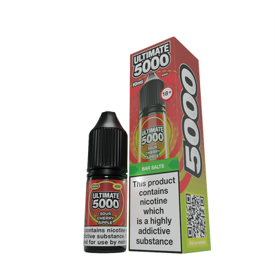 Sour Cherry Apple Nic Salt By Ultimate 5000 V1